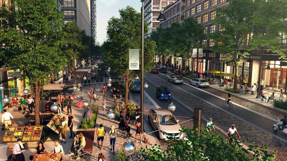 Smart Poles to Illuminate Water Street Tampa, Florida