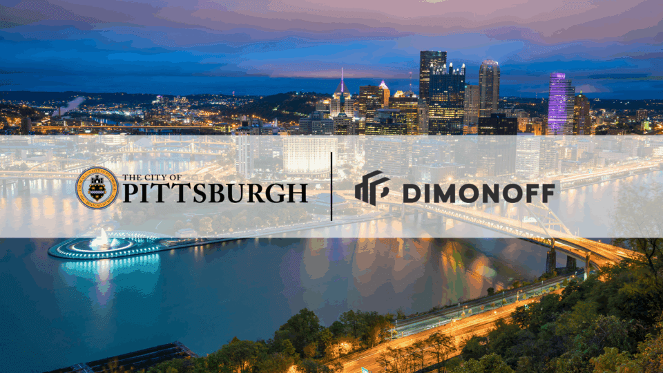 New smart lighting project in the streets of Pittsburgh, PA with 36,536 smart wireless lighting nodes managed through a smart city management system.