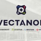 Vectanor Group logo with Dimonoff, Amotus, Spatium and Vigilia divisions